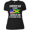 Image of American By Birth Jamaican By The Grace Of God T-shirt