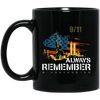 Image of Always Remember 9/11 Patriot Day Memorial Tshirt