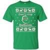Image of Santa T-Shirt: Don't Stop Believin Ugly Christmas Tee Gift