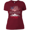 Image of American Grown With Polish Roots T-Shirt Poland Tee