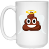 Image of Santa Poop Emoji Funny Christmas Shirt