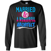 Image of Architect Married Wonderful T Shirt
