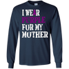 Image of Alzheimer's Awareness T-Shirt I Wear Purple For My Mother
