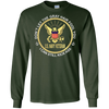 Image of ARE YOU A PROUD NAVY FAMILY Long Sleeve T Shirt