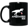 Image of Amerisaurus Rex Shirt, Funy 4th of July Dinosaur USA Gift