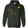 Image of Alaska T-Shirt State Flag Astrologie Big Dipper Polaris Tee
