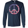 Image of American Peace Sign Funny Happy 4th Fourth Of July T-Shirt
