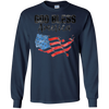 Image of American Flag T-Shirt God Bless America 4th of July Tee Unis