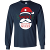 Image of Santa's Favorite Nurse Funny Nurse Christmas T-Shirt