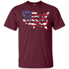 Image of American Gun Shirt: United States Flag Pattern