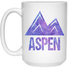 Image of Aspen Colorado T-Shirt Watercolor Hiking Adventure