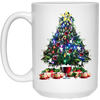 Image of Christmas Tree Wine Glass - Merry Xmas Shirt Tee