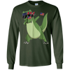 Image of T-Couronne de fierté américaine dinosaure les Etats-Unis tamponnant le T-shirt drôle