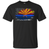 Image of Arizona Thin Blue Line Flag T-Shirt