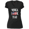 Image of 'Merica Yeah T-Shirt USA Flag 4th July American Patriotic US