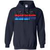 Image of Atlanta, Georgia 1980s Vintage Style USA Colours T Shirt