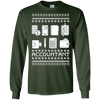 Image of Christmas Ugly Sweater Style T-shirt Gift For Accountant