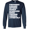 Image of 4th of July Teen Outfits American Independence Long Sleeve