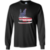 Image of American Flag Shirt Patriotic Ice Hockey Skate Vintage Gift