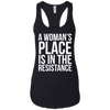 Image of A Womans Place Is In The Resistance Long Sleeve T-Shirt