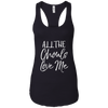 Image of All the Ghouls Love Me Shirt Funny Ghost Pun Halloween Tee