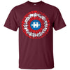 Image of Autism Awareness Shirts Captain Autism Puzzle Shield T-Shirt