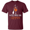 Image of Witches Be Sippin Halloween T-shirt