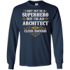 Image of Chemises d’architecte pas super-héros drôle architecte cadeau T-shirt
