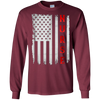 Image of American Flag Nurse Gift T-Shirt
