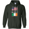 Image of American by Birth Irish by Grace of God Heritage T-Shirt