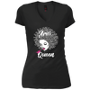 Image of Aries Zodiac Birthday Afro Gift T-Shirt for Black Women