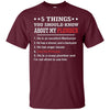 Image of 5 Things You Should Know About My Plumber T-shirt