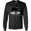 Image of 'I Lab You Very Much' Valentine's Day Black Labrador Shirt