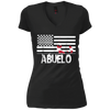 Image of ABUELO Fishing Shirt with Patriotic Flag - Fishing Dad Gifts