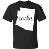 Image of Arizona Teacher home state back to school tee shirts