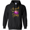 Image of August Birthday Purple Lips Slay T-shirt Birthday Gift