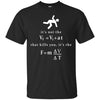 Image of "It's not the fall that kills you, it's the landing." Tee