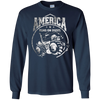 Image of America Runs On Diesel Gear White Monster SUV Truck T-Shirt