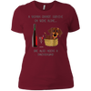 Image of Woman Cannot Survive on Wine Alone needs A Dachshund Tshirt