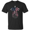 Image of Drapeau des États - Unis, ananas, soirée du 4 juillet, t - shirt.