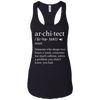 Image of Architect Definition T-Shirt - Funny Architect Meaning Shirt
