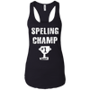 Image of Bête sarcastique épelant le tee-shirt de champion