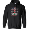 Image of American Grown With Lebanese Roots T-Shirt Lebanon Tee