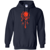 Image of Funny Halloween T-Shirt Skull Dream Catcher Bone Rock Hand