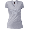 Image of 'I Am A Feminist Too' Long Sleeve Shirt