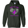 Image of Alzheimer's Awareness Shirt For My Hero Ribbon Heart Tee
