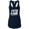 Image of "Fear Is A Liar" T-shirt Success Wins Positive Thinking Tee