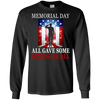 Image of All Gave Some Some Gave All Military - Memorial Day T-Shirt