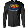 Image of Arizona Thin Blue Line Flag T-Shirt