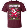 Image of Santa Favorite's Ho Dabbing Santa X-ma T-Shirt